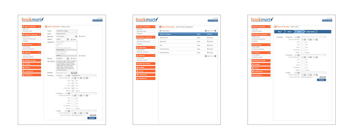 Bookmart Admin Panel