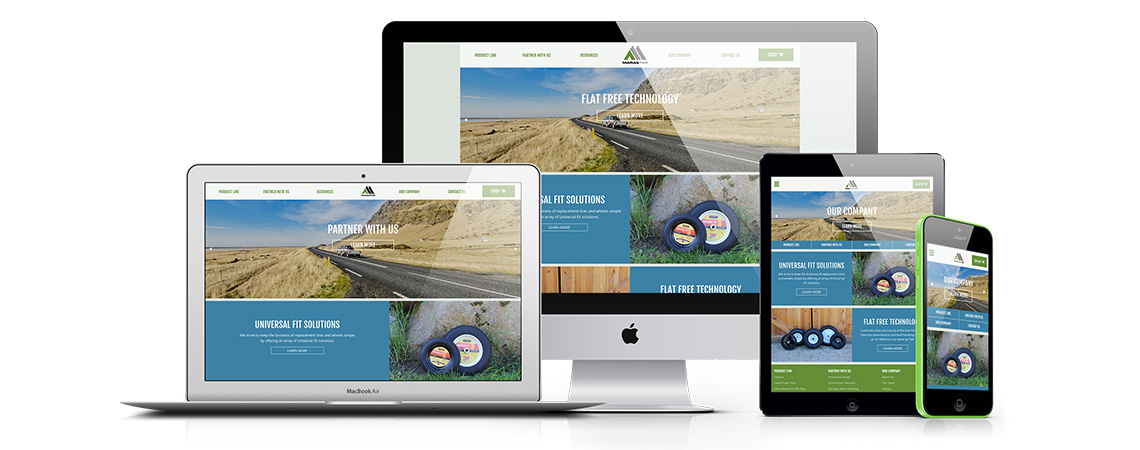 Marastar corporare responsive website
